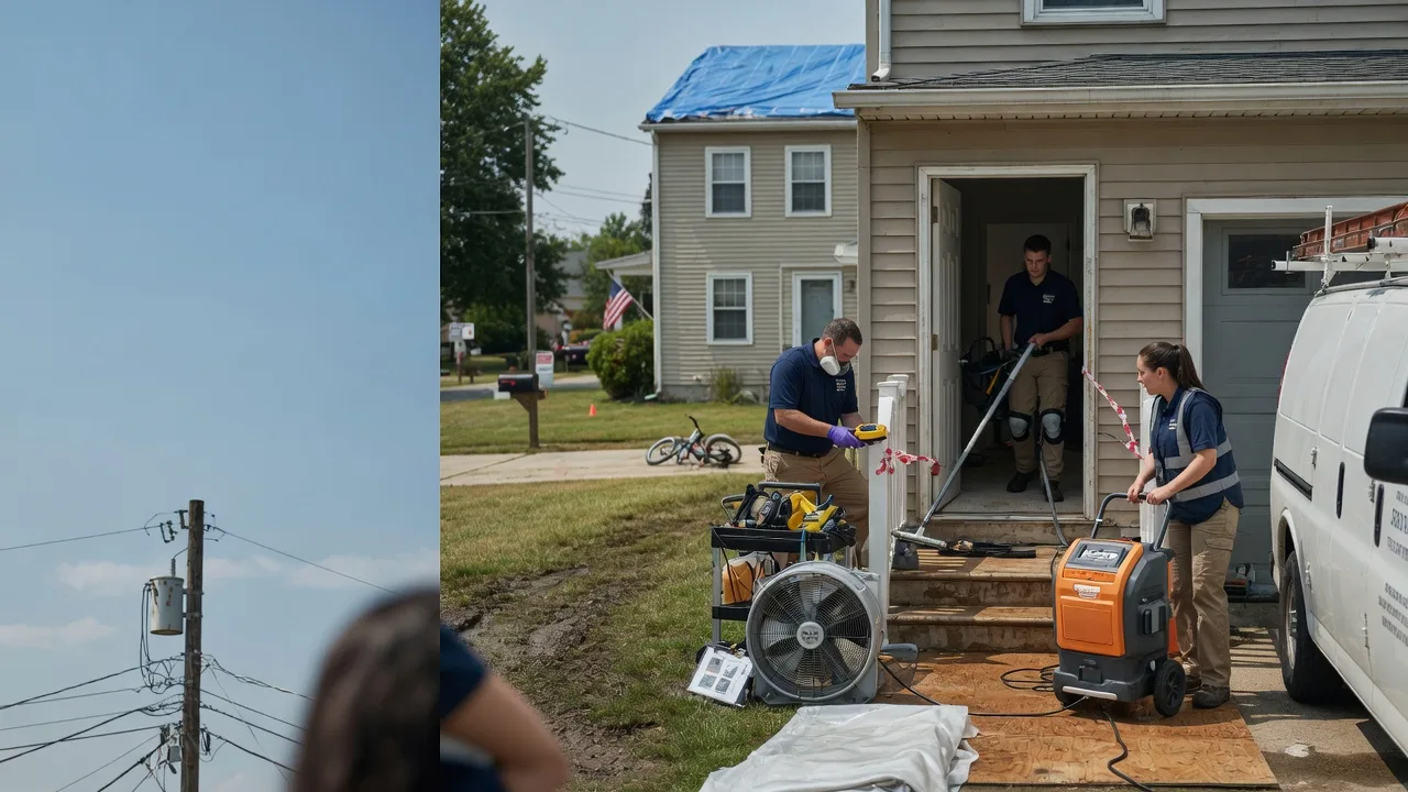Water Damage Repair in Parsippany, NJ near me